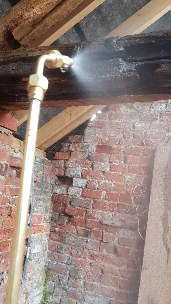 spraying treatment