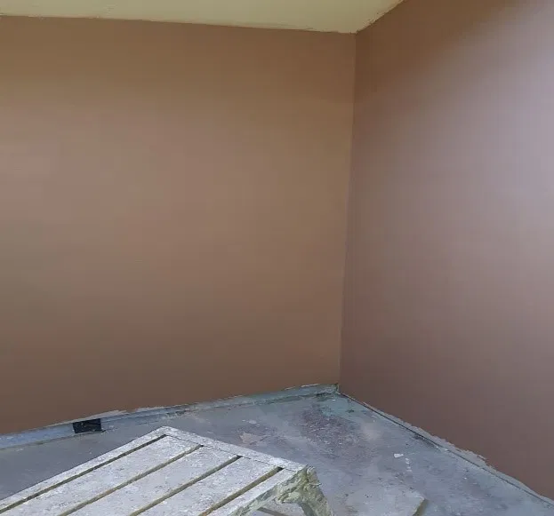 finished wall