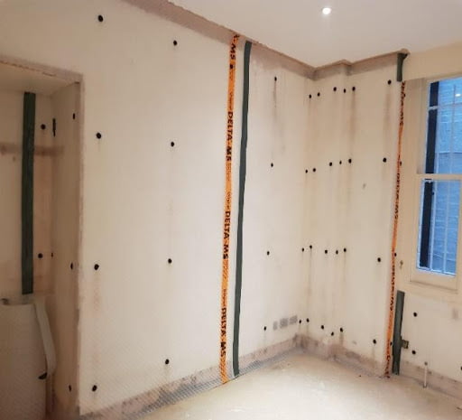 damp proofing walls