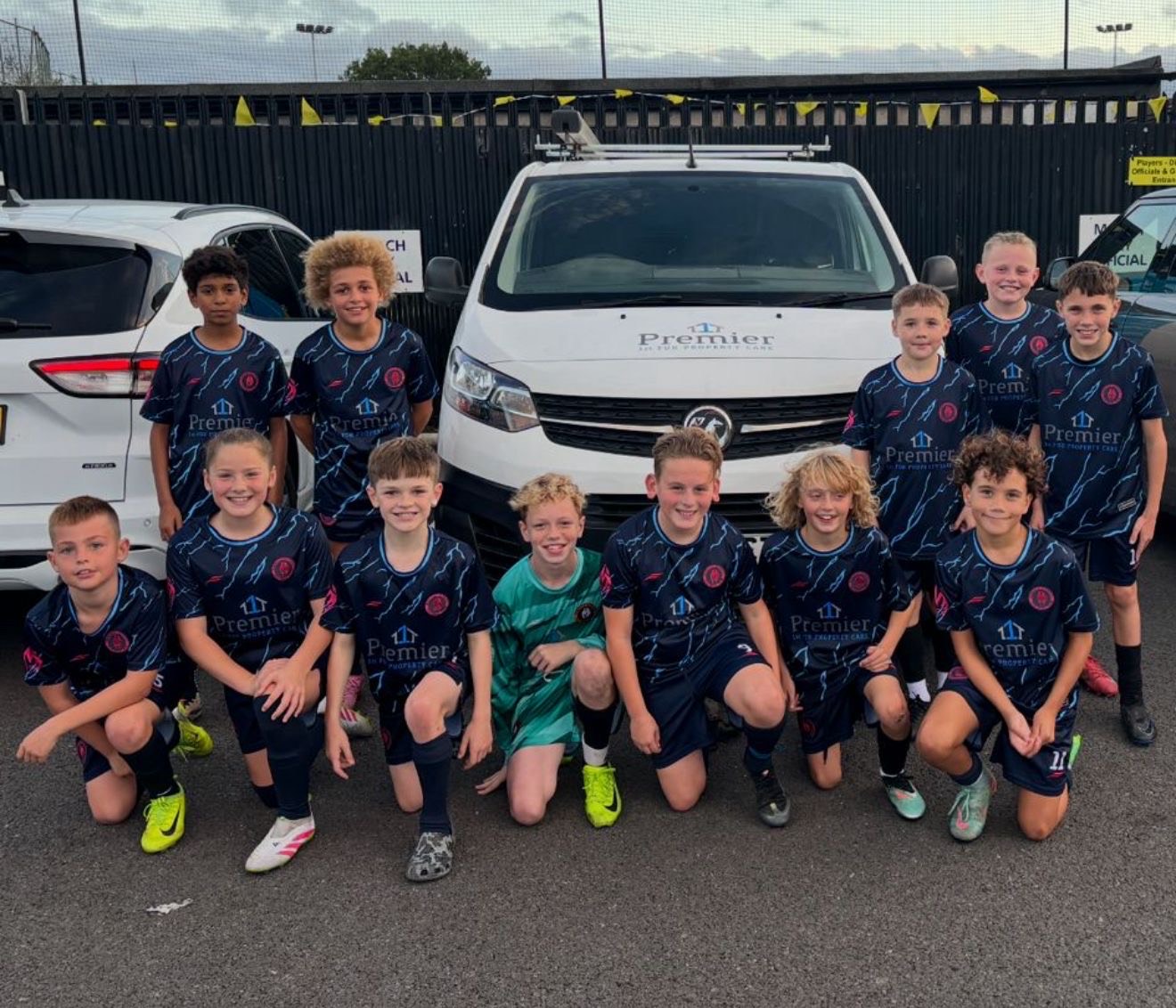 Premier Contractors Sponsor Rushall Olympic U11s